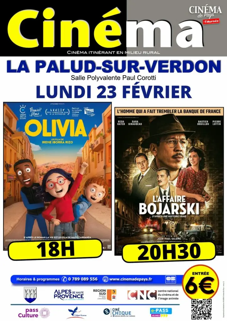Affiche 23 février cinéma de pays
