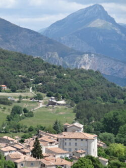 La Palud sur Verdon vu de Barbin
